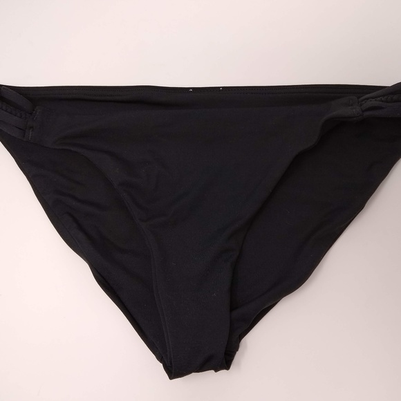 roxy black bikini bottoms
